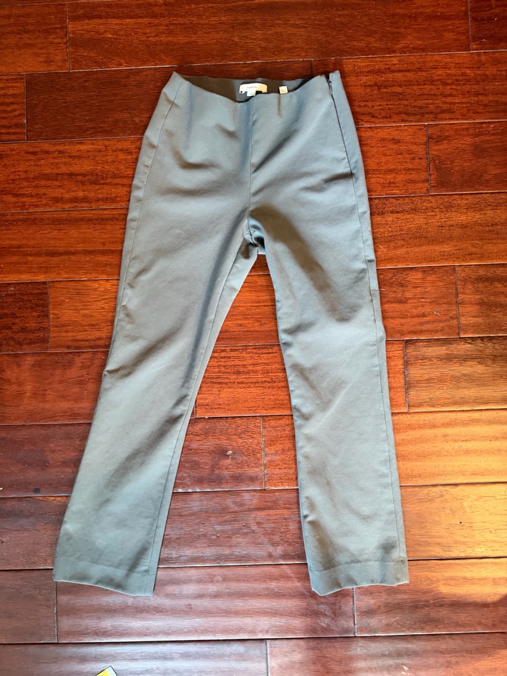 Vince grey pull on trouser small petite